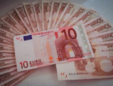 euros, note, rich